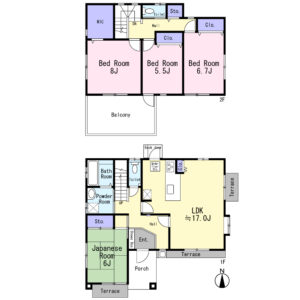 若林区霞目2丁目